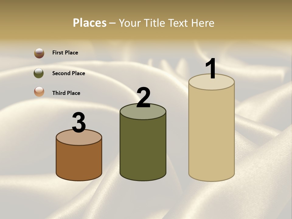 Artistic Silk Texture PowerPoint Template