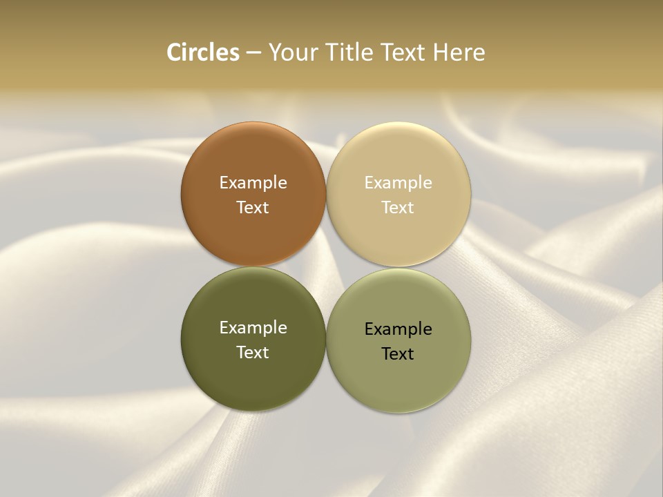 Artistic Silk Texture PowerPoint Template