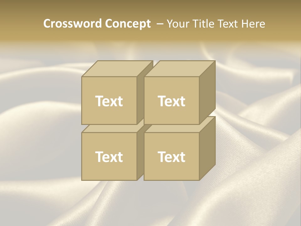 Artistic Silk Texture PowerPoint Template