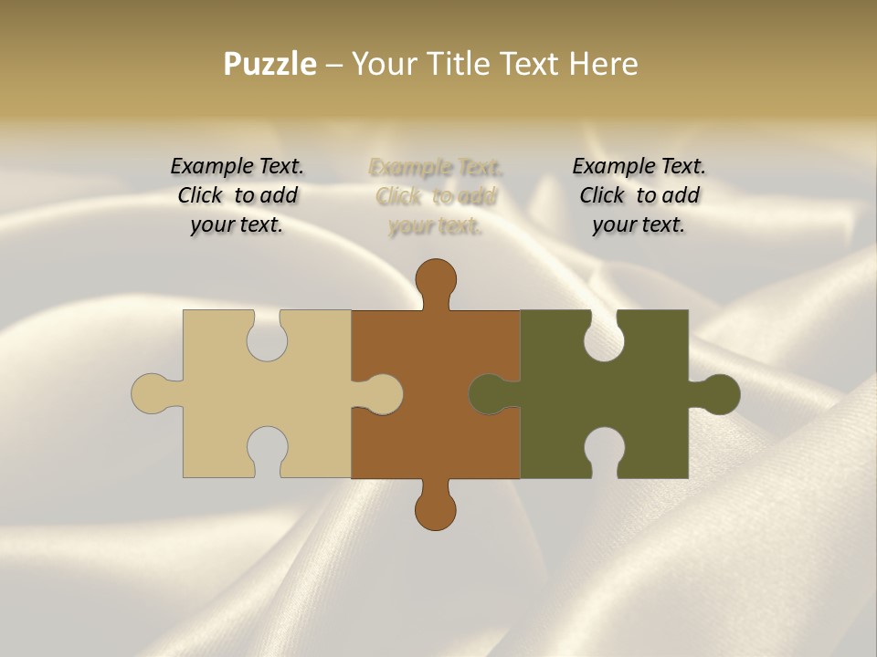 Artistic Silk Texture PowerPoint Template