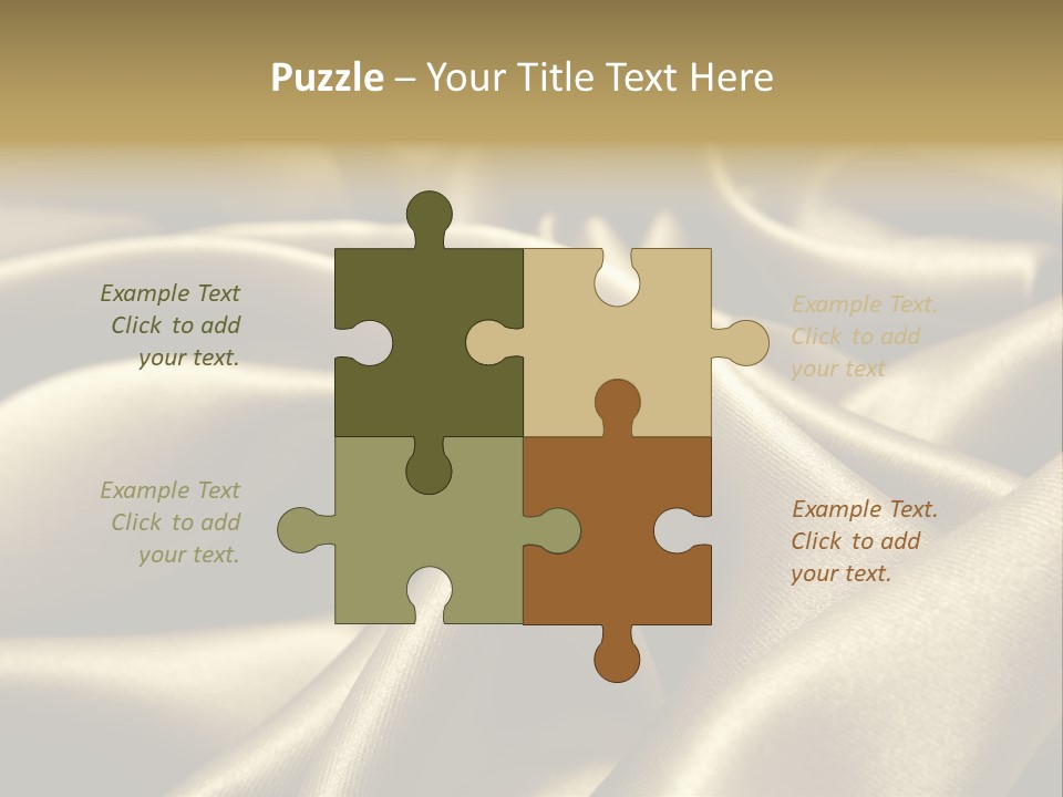 Artistic Silk Texture PowerPoint Template