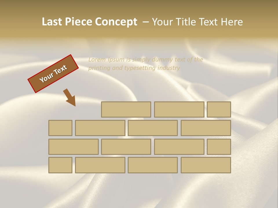 Artistic Silk Texture PowerPoint Template