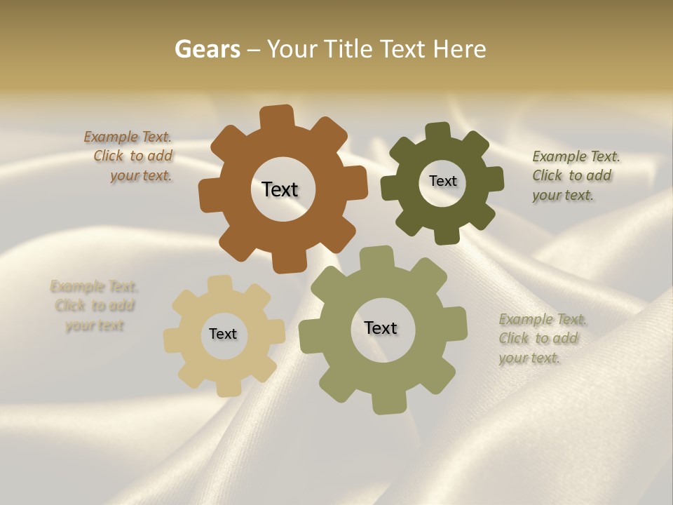 Artistic Silk Texture PowerPoint Template