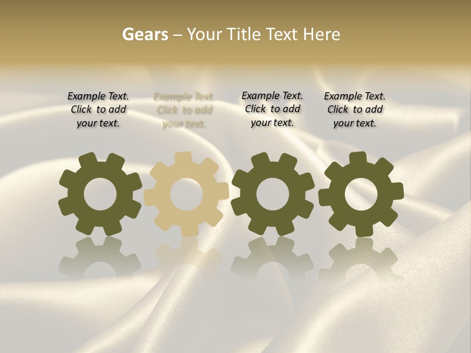 Artistic Silk Texture PowerPoint Template