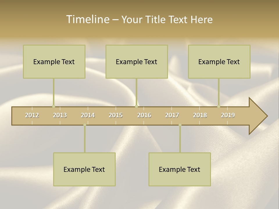 Artistic Silk Texture PowerPoint Template