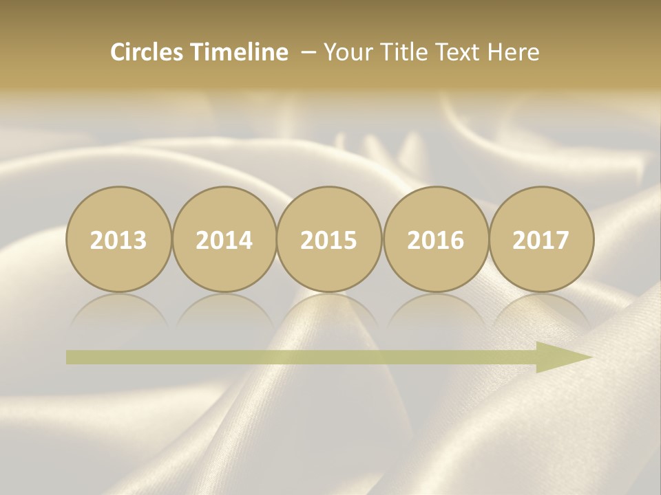 Artistic Silk Texture PowerPoint Template