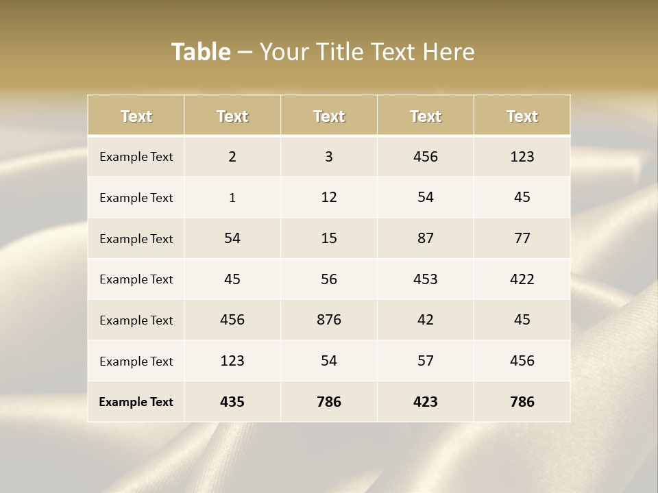 Artistic Silk Texture PowerPoint Template