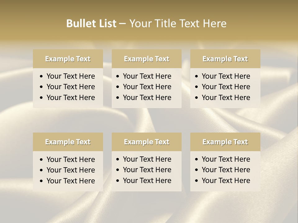 Artistic Silk Texture PowerPoint Template
