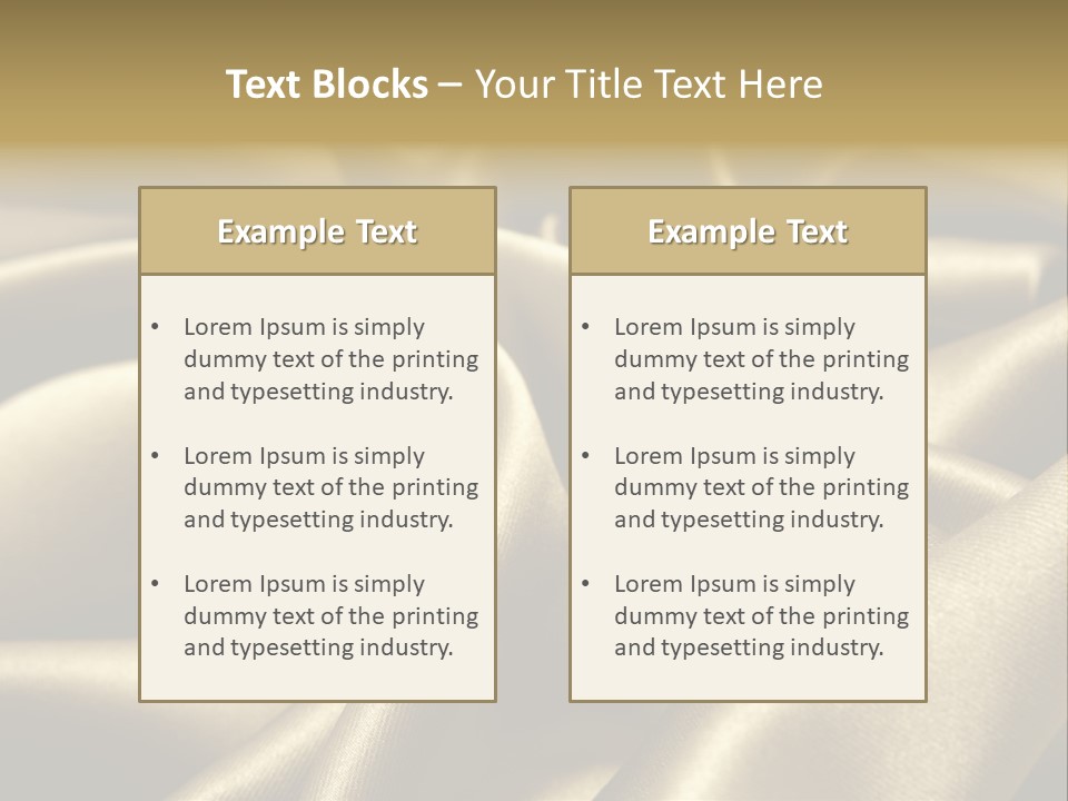 Artistic Silk Texture PowerPoint Template