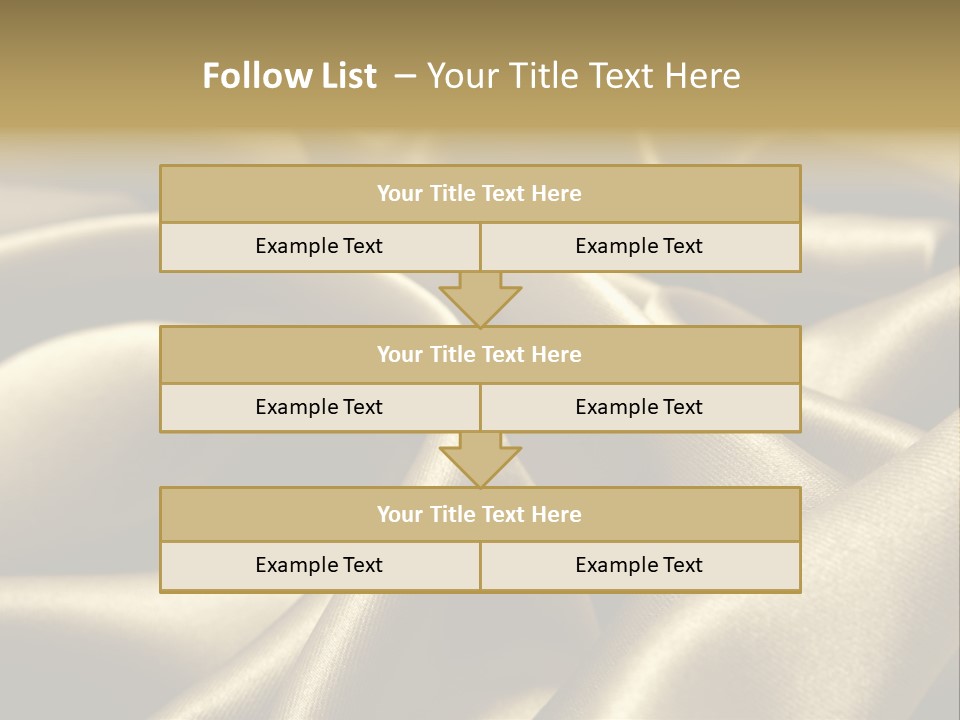 Artistic Silk Texture PowerPoint Template