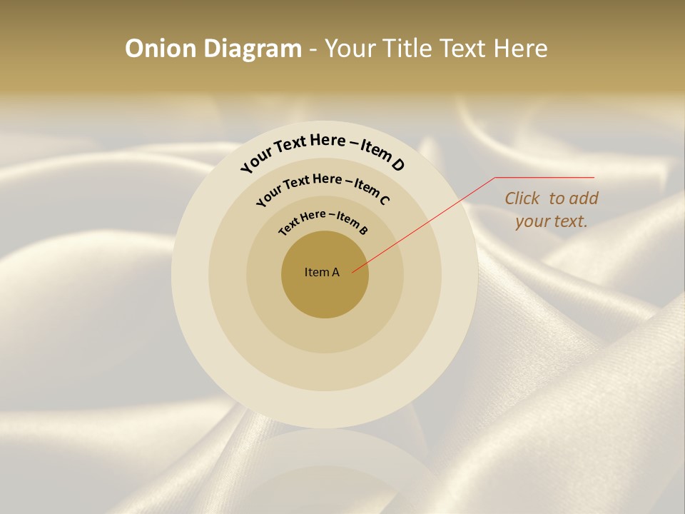 Artistic Silk Texture PowerPoint Template