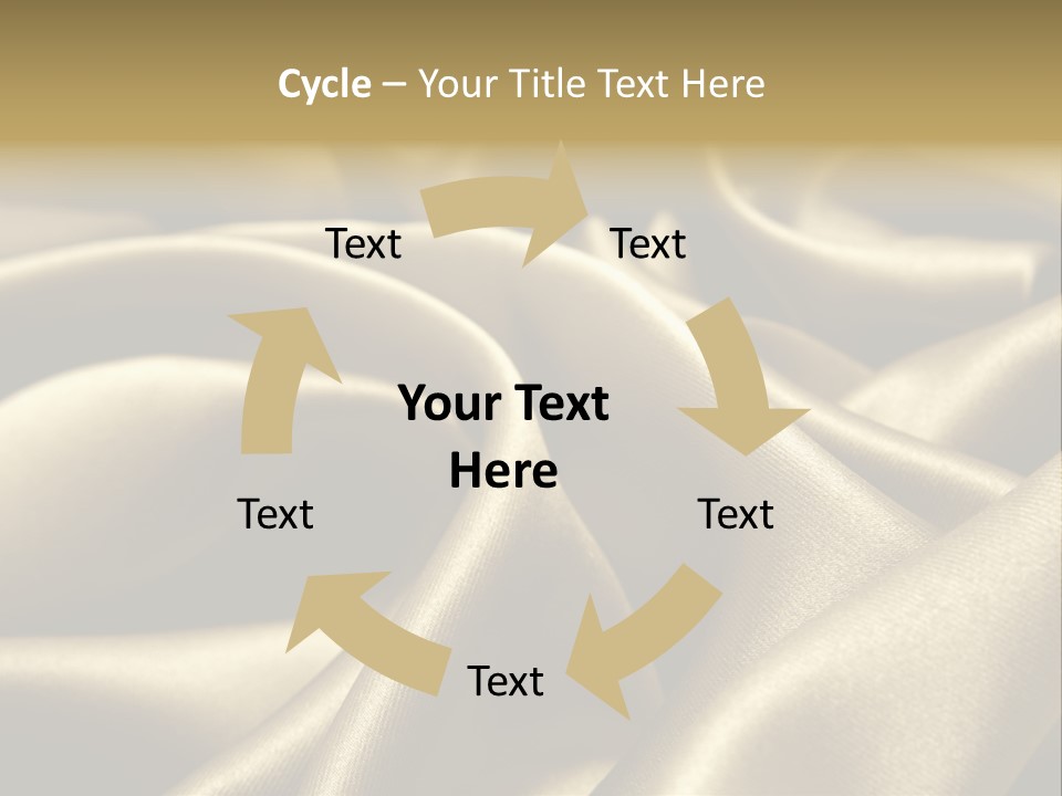 Artistic Silk Texture PowerPoint Template