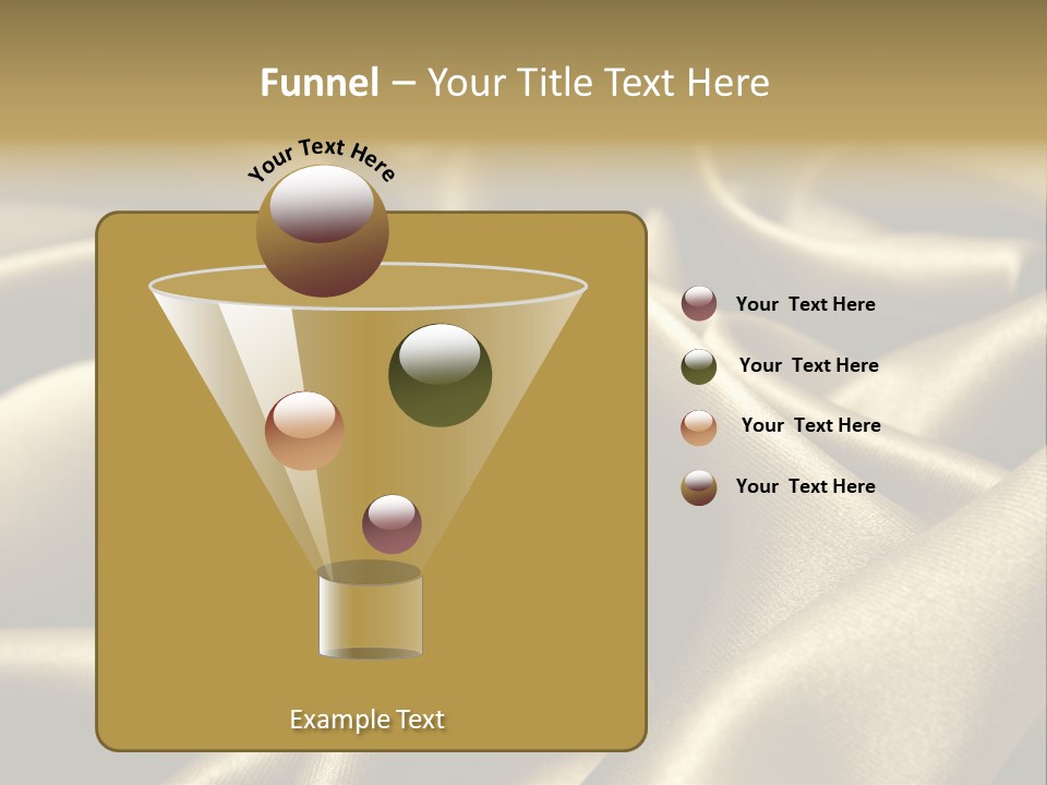Artistic Silk Texture PowerPoint Template