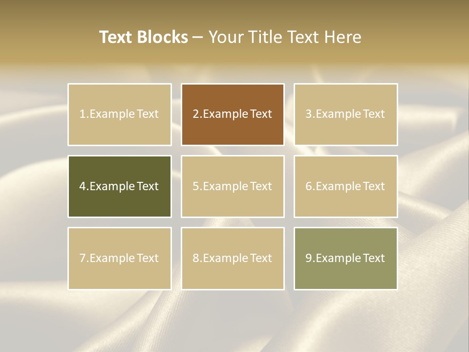 Artistic Silk Texture PowerPoint Template