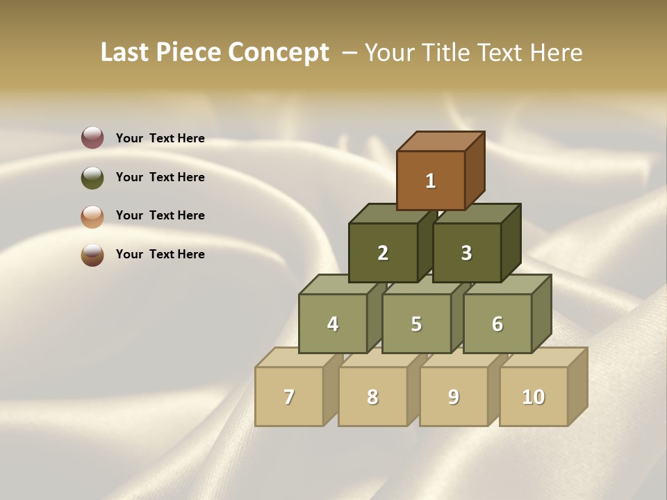 Artistic Silk Texture PowerPoint Template