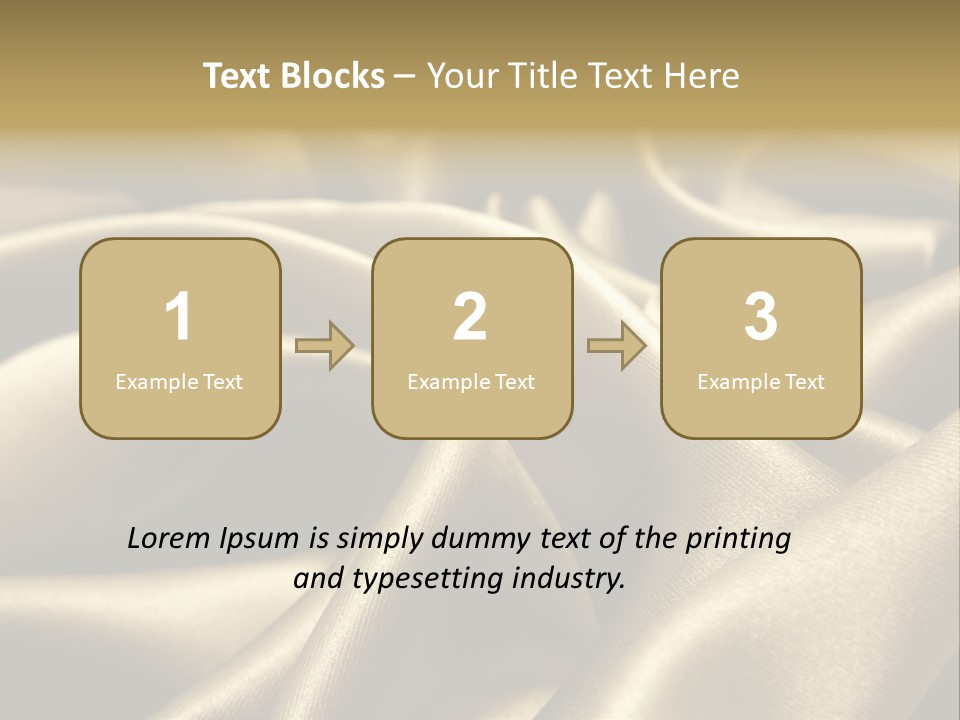 Artistic Silk Texture PowerPoint Template