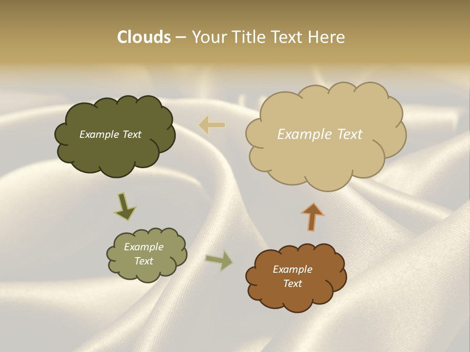 Artistic Silk Texture PowerPoint Template