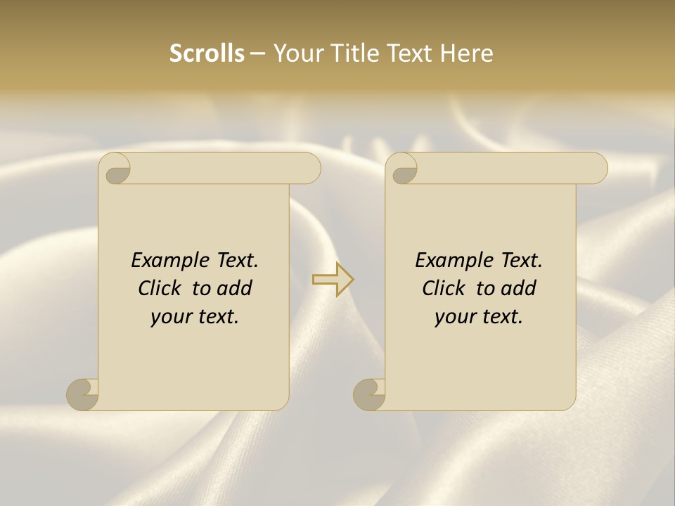 Artistic Silk Texture PowerPoint Template