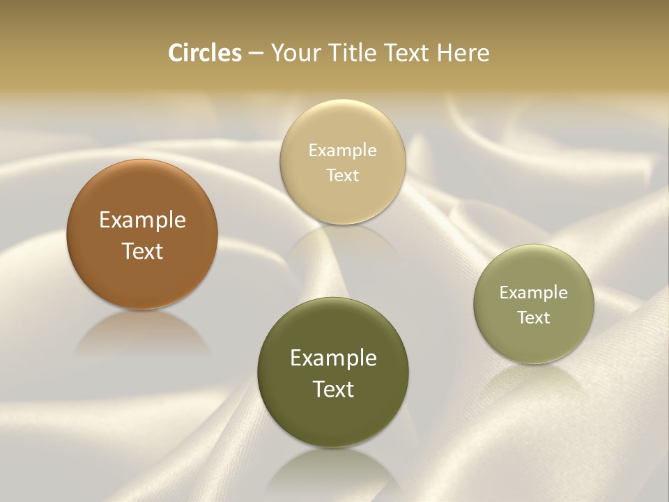 Artistic Silk Texture PowerPoint Template