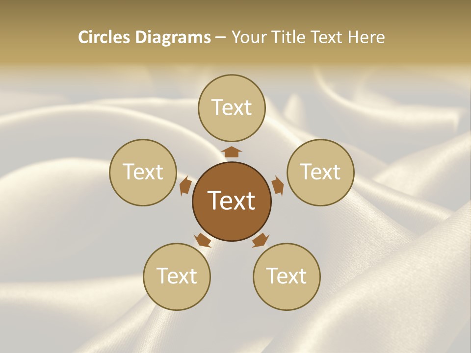 Artistic Silk Texture PowerPoint Template