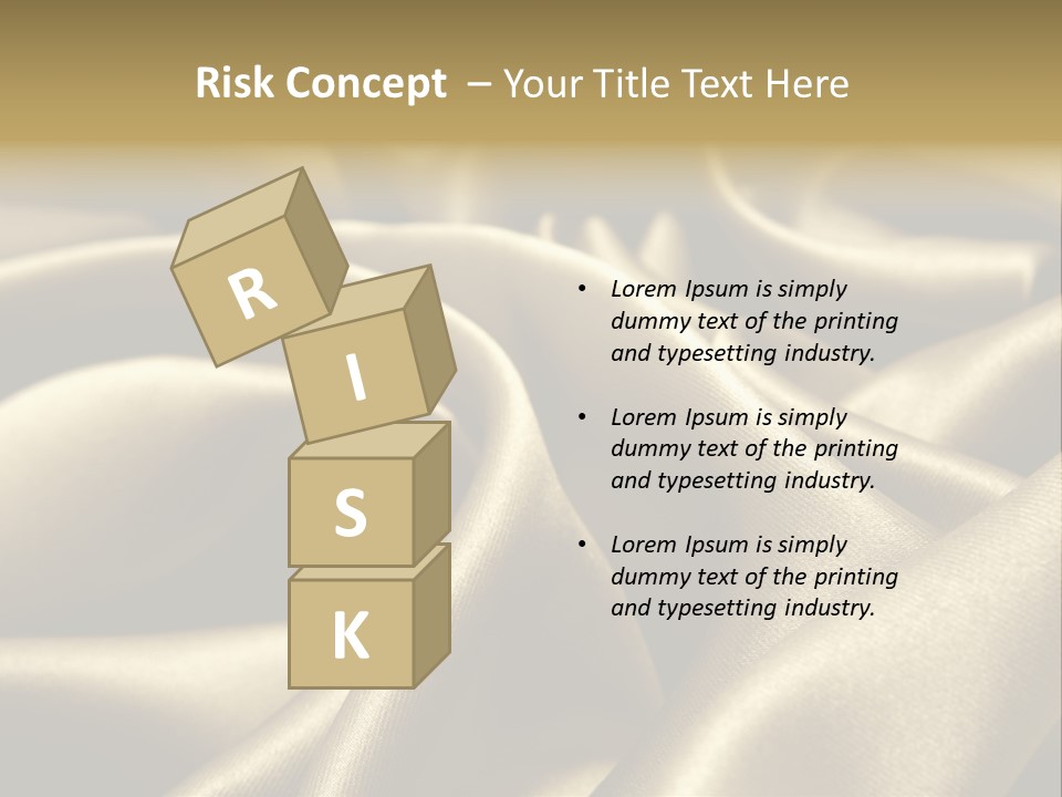 Artistic Silk Texture PowerPoint Template