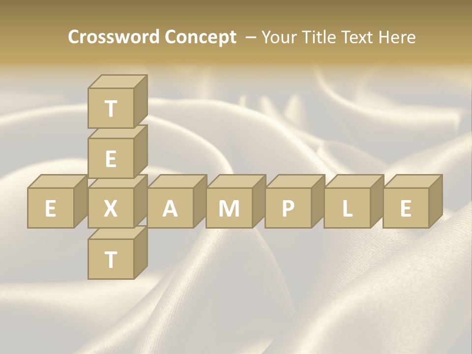 Artistic Silk Texture PowerPoint Template