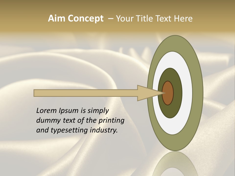 Artistic Silk Texture PowerPoint Template