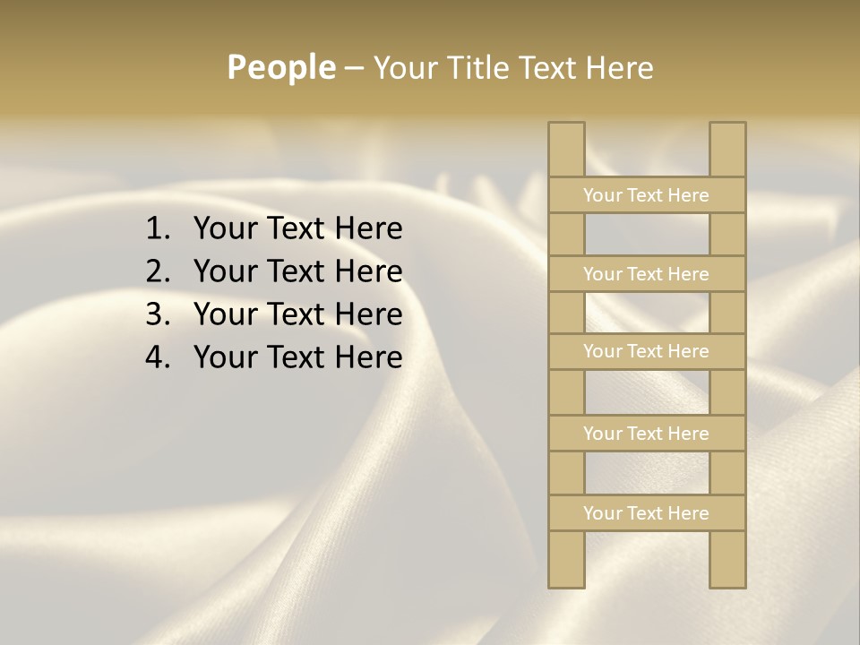 Artistic Silk Texture PowerPoint Template