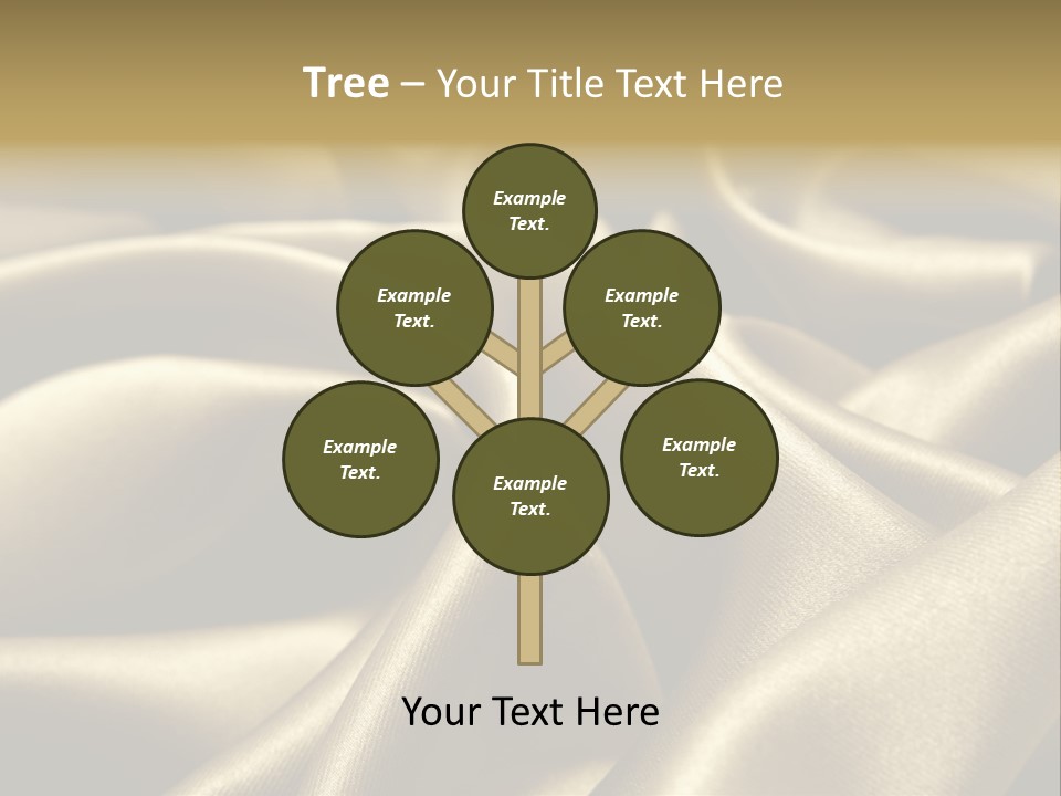 Artistic Silk Texture PowerPoint Template