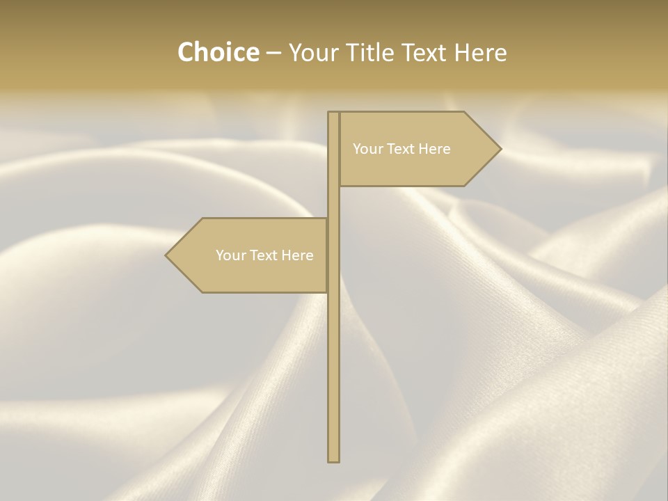 Artistic Silk Texture PowerPoint Template