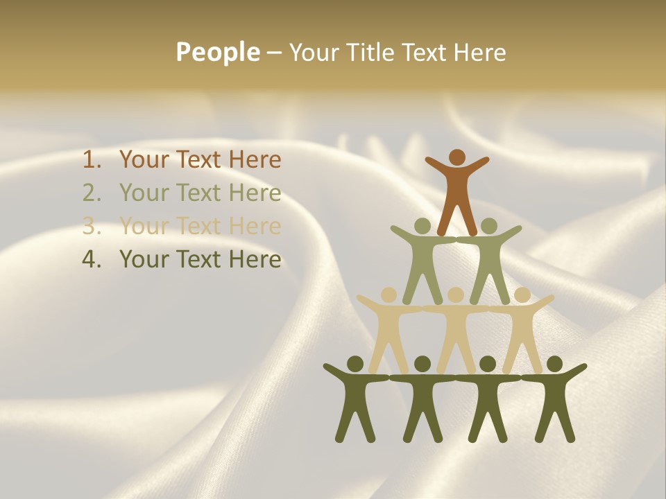 Artistic Silk Texture PowerPoint Template