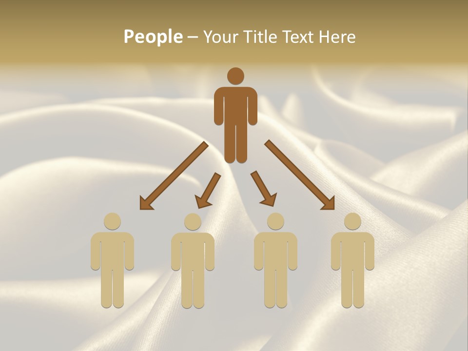 Artistic Silk Texture PowerPoint Template