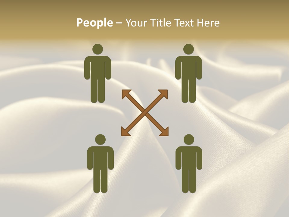 Artistic Silk Texture PowerPoint Template