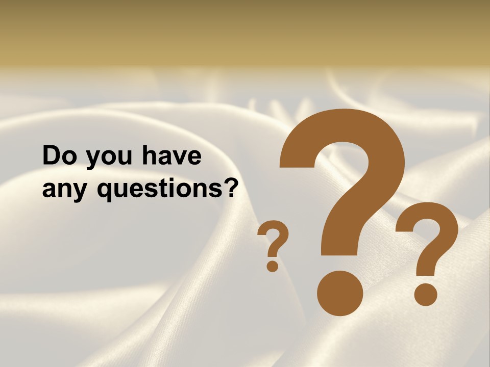 Artistic Silk Texture PowerPoint Template