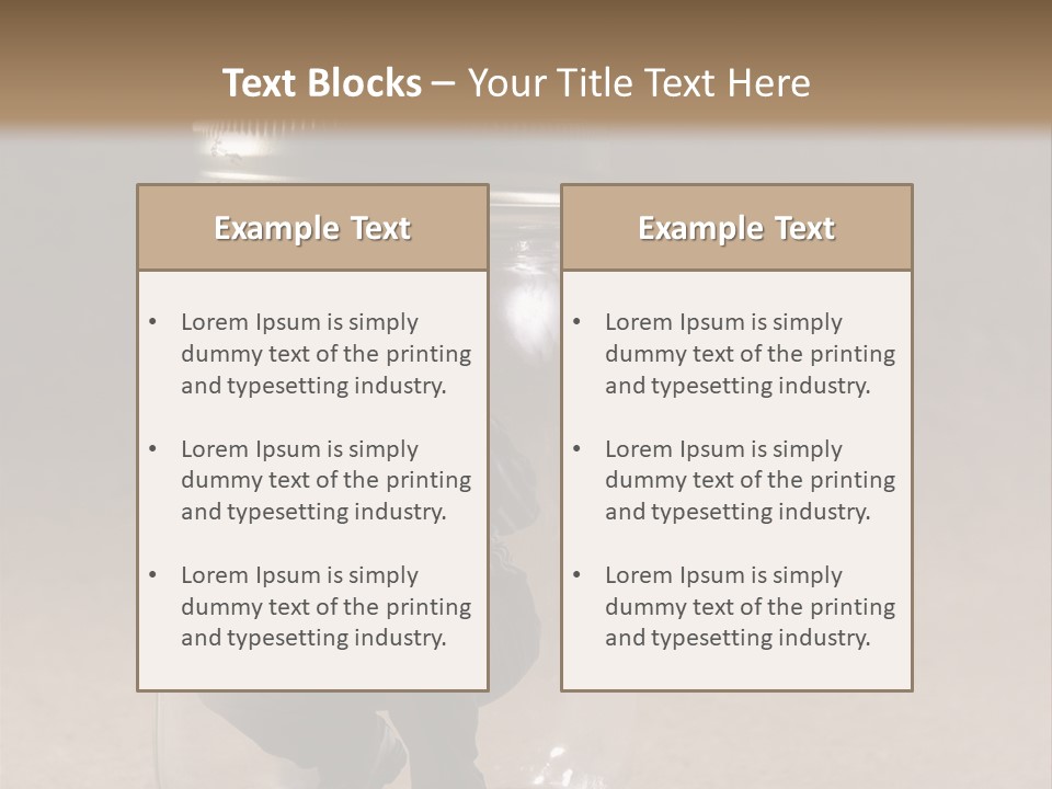 A Man In A Glass Jar With His Hand On His Head PowerPoint Template