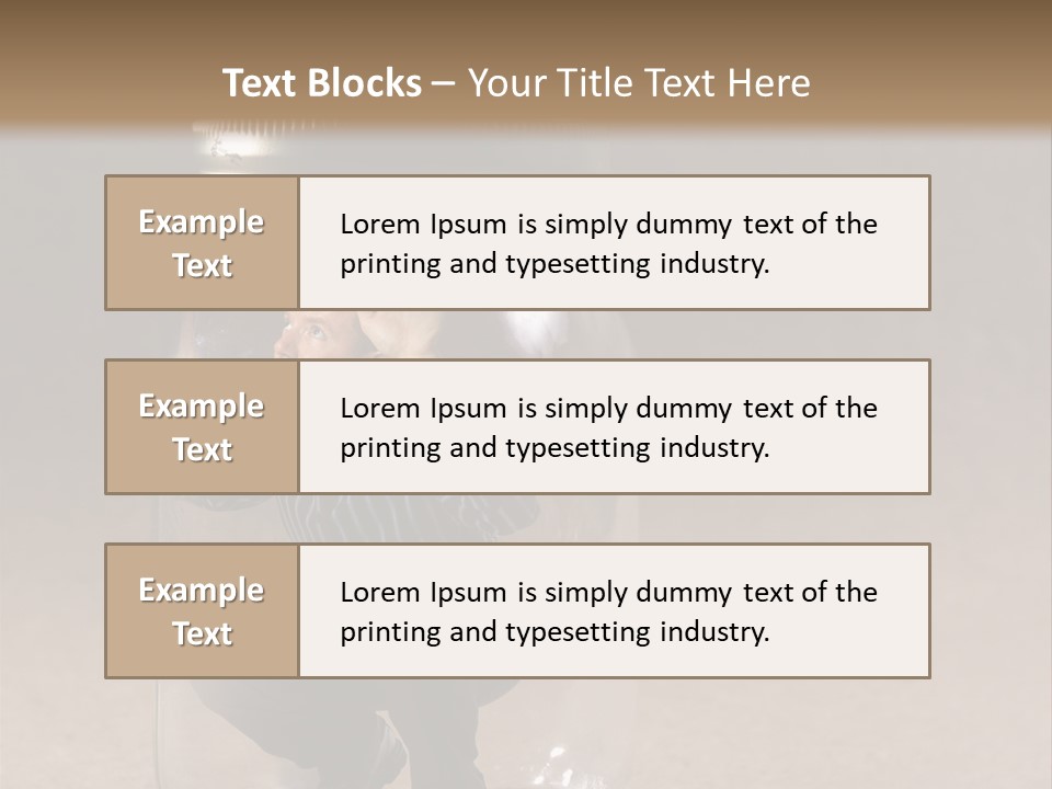 A Man In A Glass Jar With His Hand On His Head PowerPoint Template