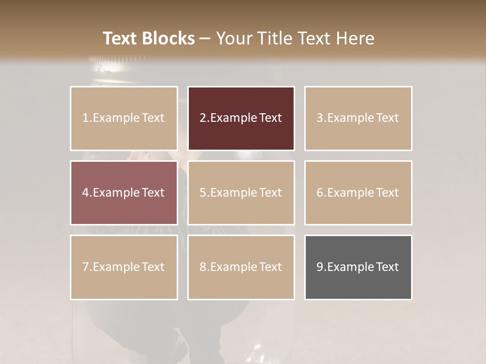 A Man In A Glass Jar With His Hand On His Head PowerPoint Template