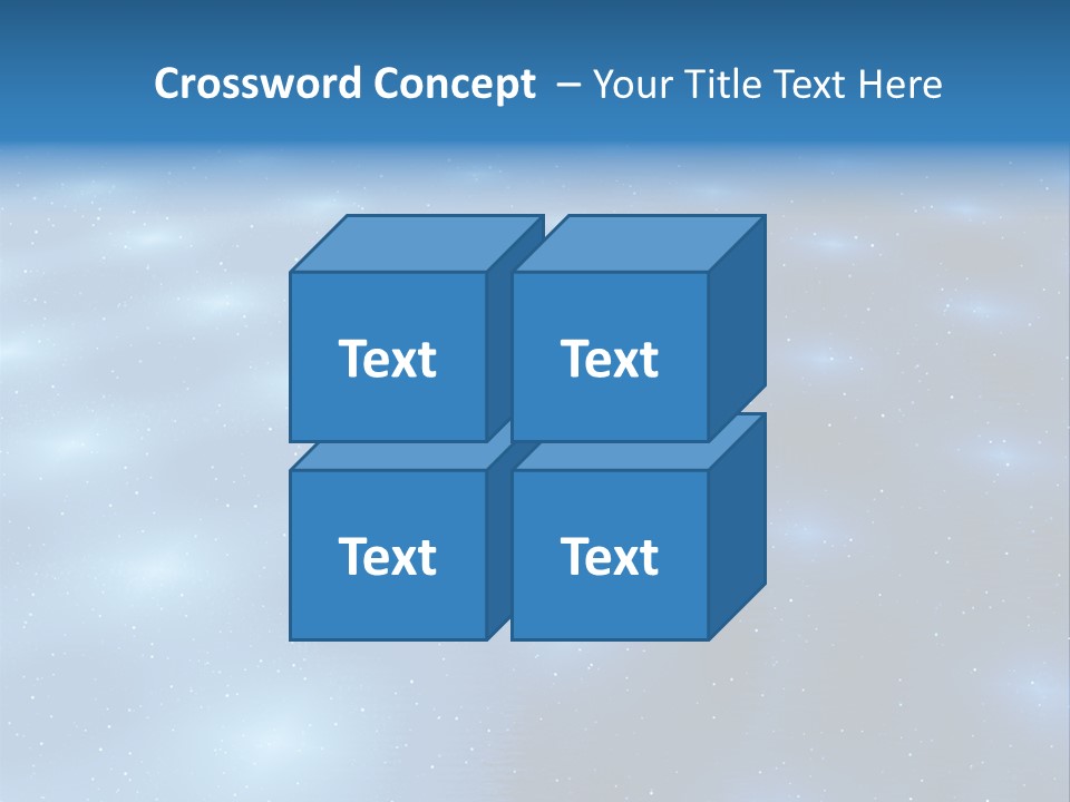 Artwork Pattern Cosmos PowerPoint Template
