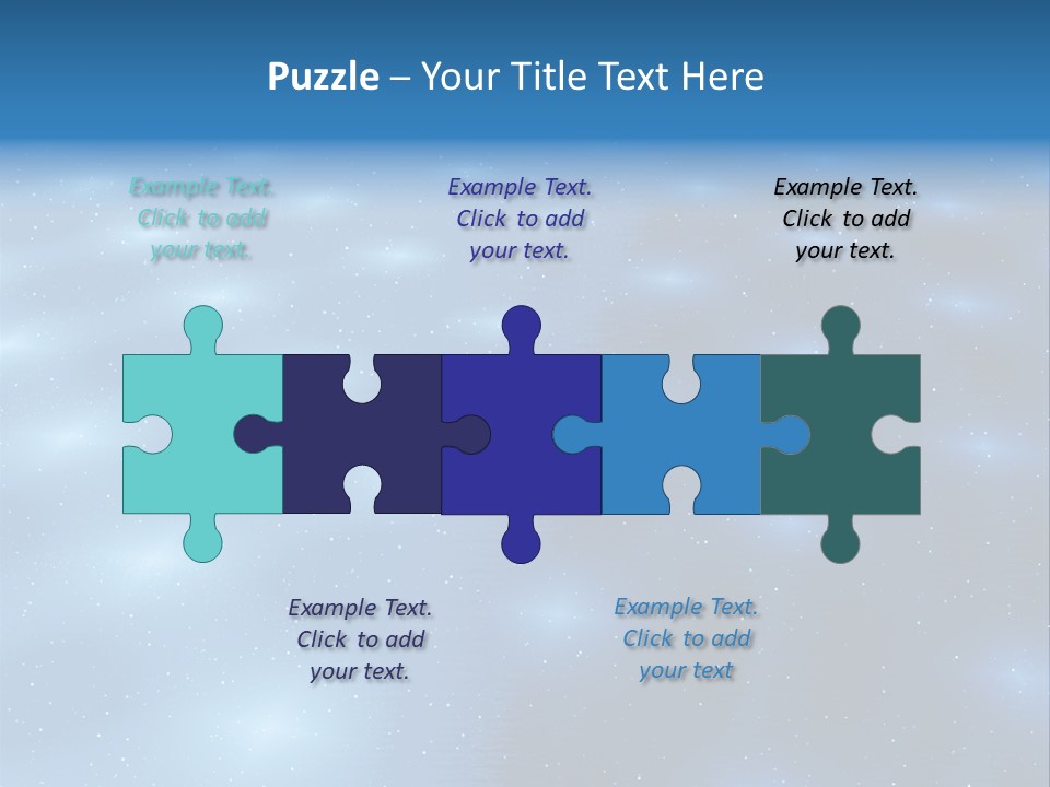 Artwork Pattern Cosmos PowerPoint Template