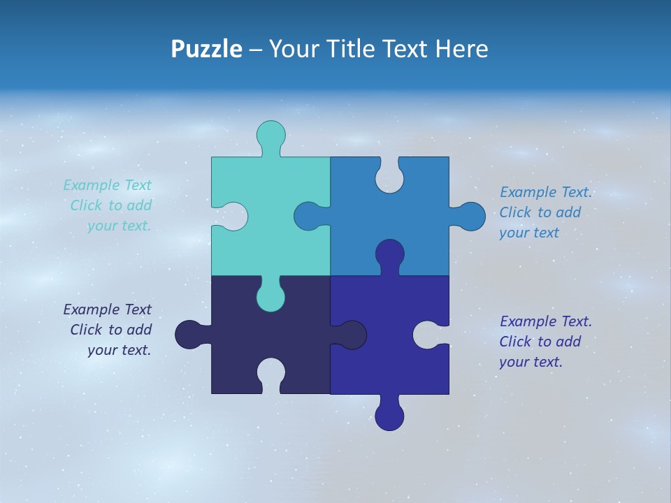 Artwork Pattern Cosmos PowerPoint Template