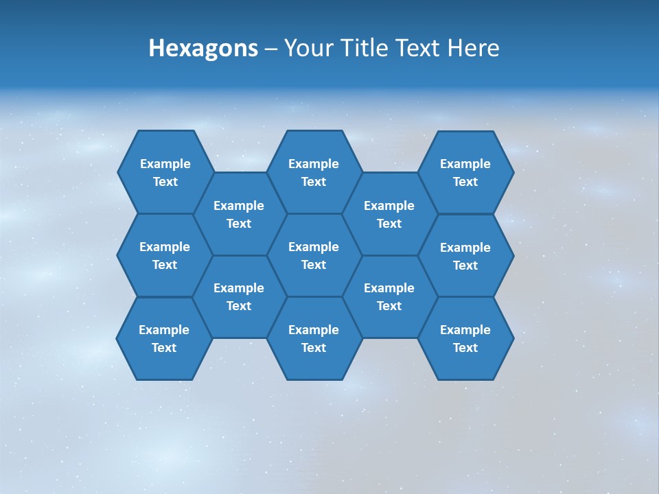 Artwork Pattern Cosmos PowerPoint Template