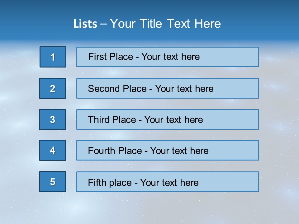 Artwork Pattern Cosmos PowerPoint Template