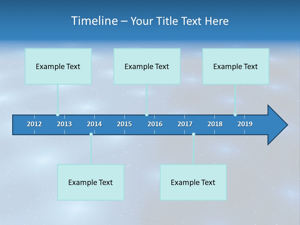 Artwork Pattern Cosmos PowerPoint Template