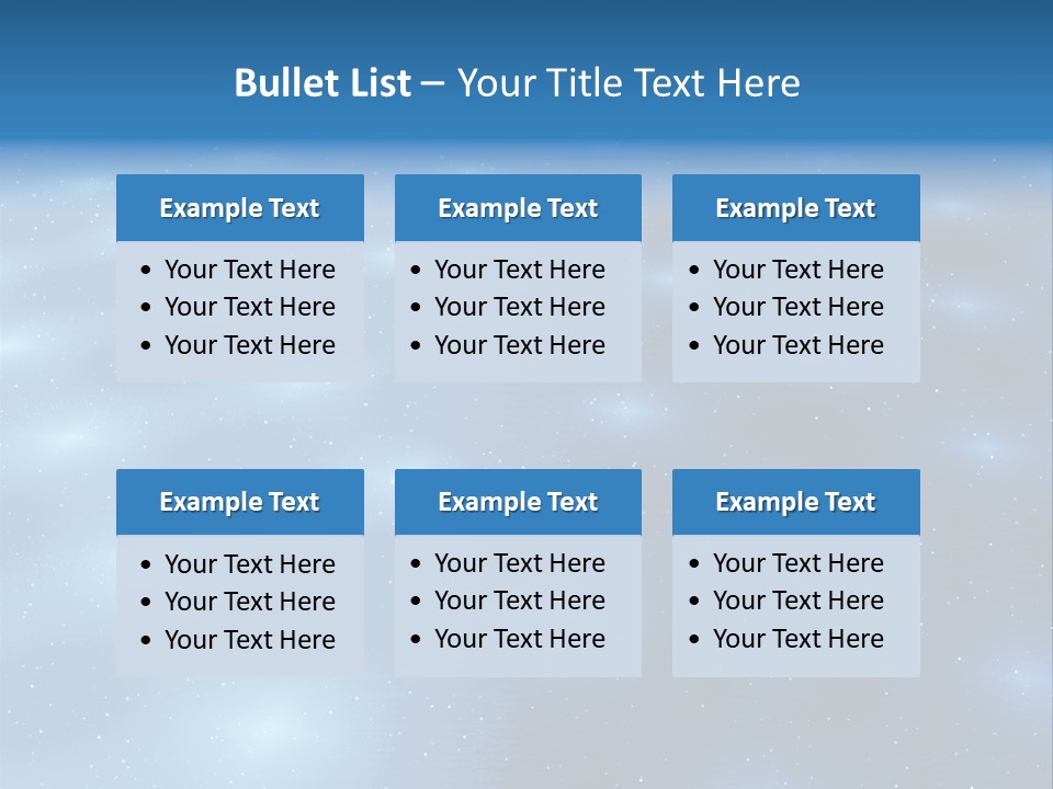Artwork Pattern Cosmos PowerPoint Template