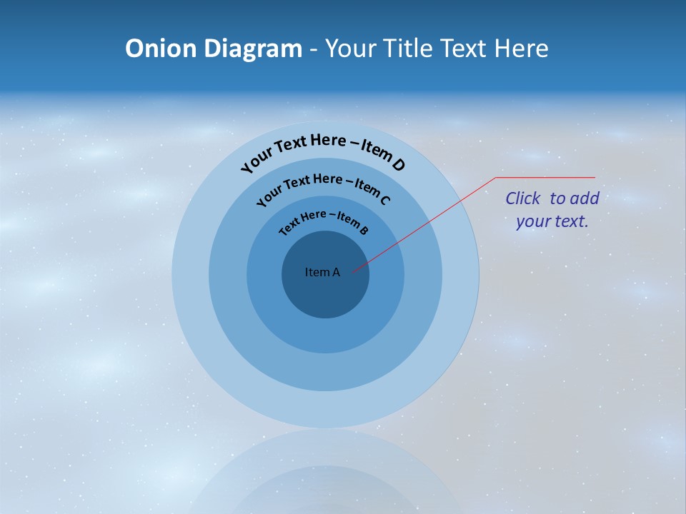 Artwork Pattern Cosmos PowerPoint Template