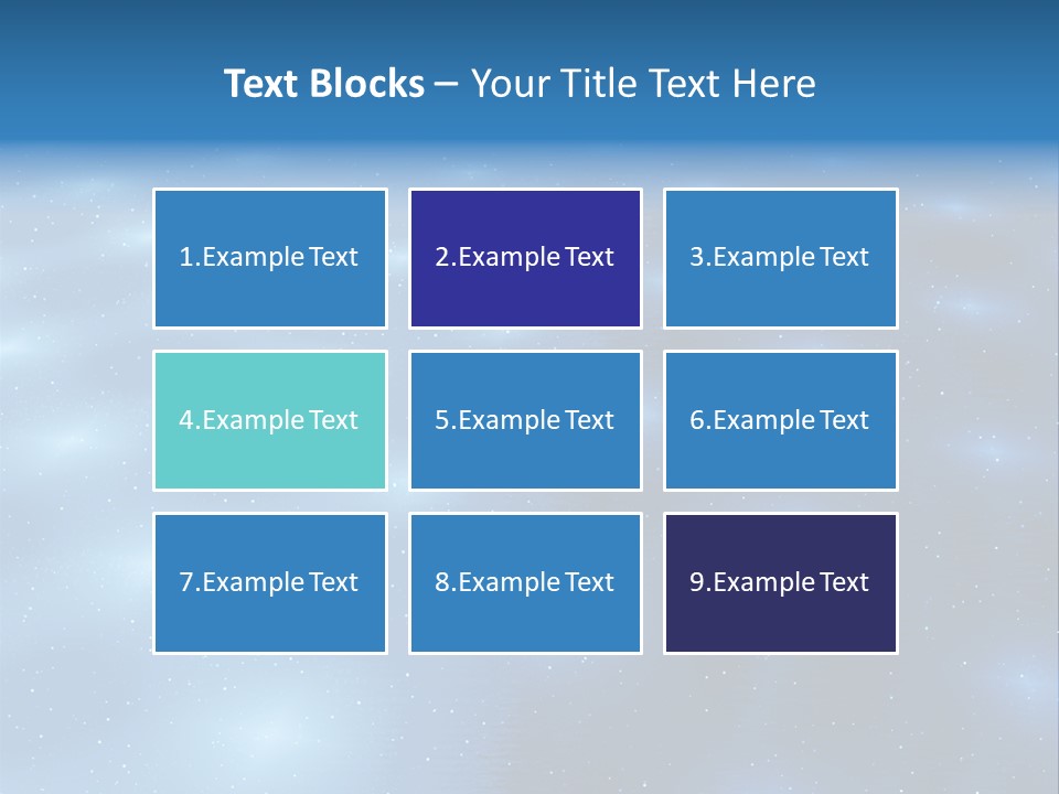 Artwork Pattern Cosmos PowerPoint Template