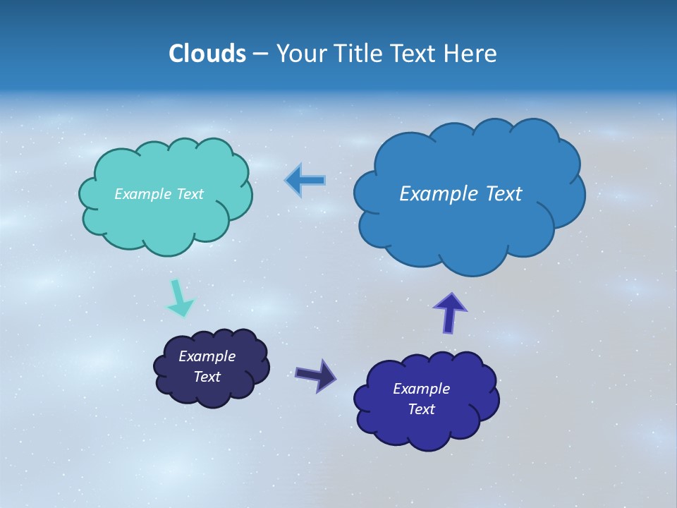 Artwork Pattern Cosmos PowerPoint Template