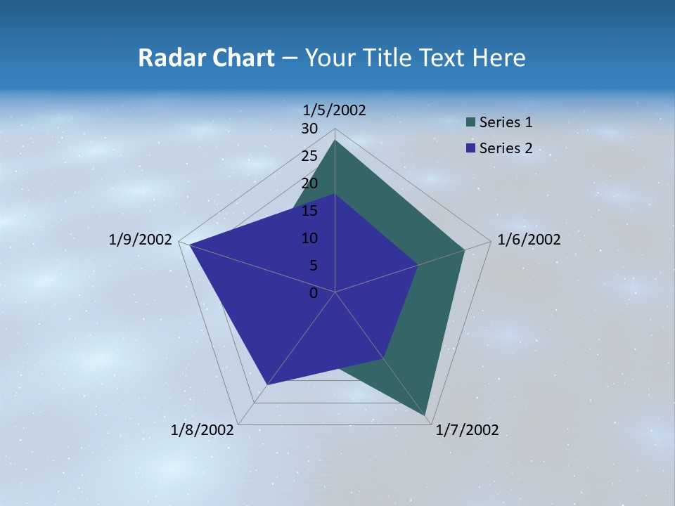 Artwork Pattern Cosmos PowerPoint Template