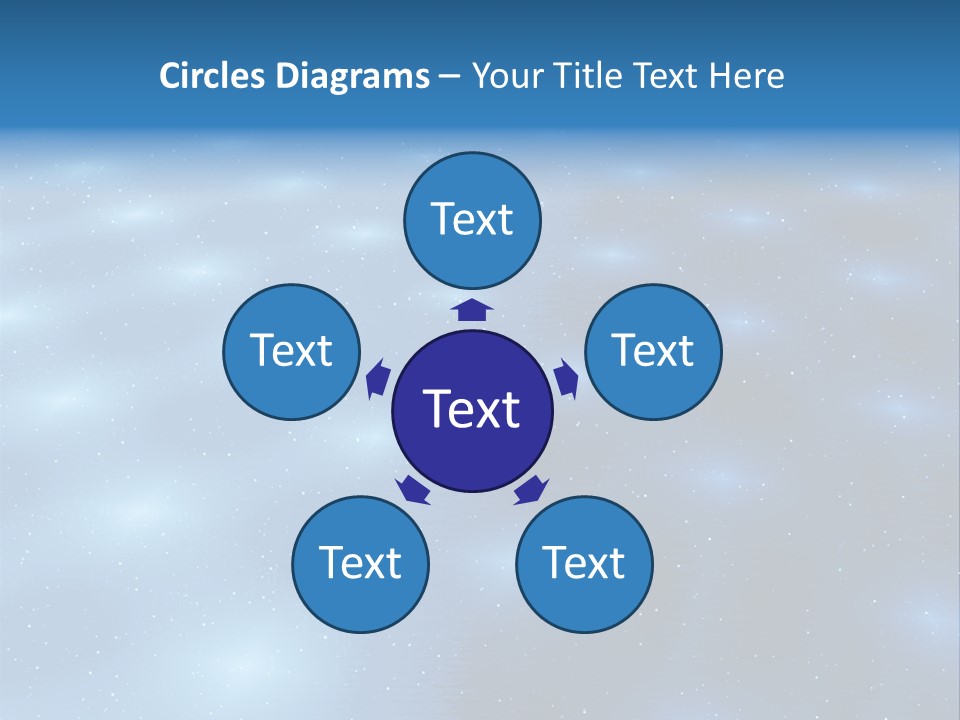 Artwork Pattern Cosmos PowerPoint Template