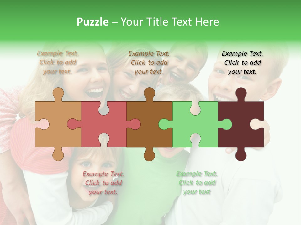 Texture Aqua Science PowerPoint Template